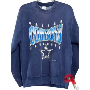 Vintage Cowboys Crewneck Men Large‎ Made In USA Football Sweatshirt 1994 90s